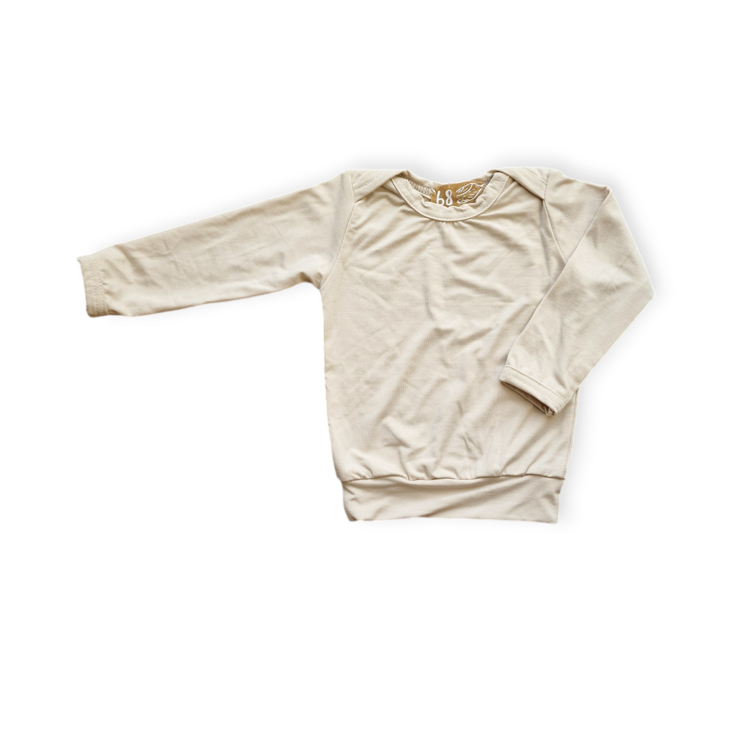 Pullover Bambus beige